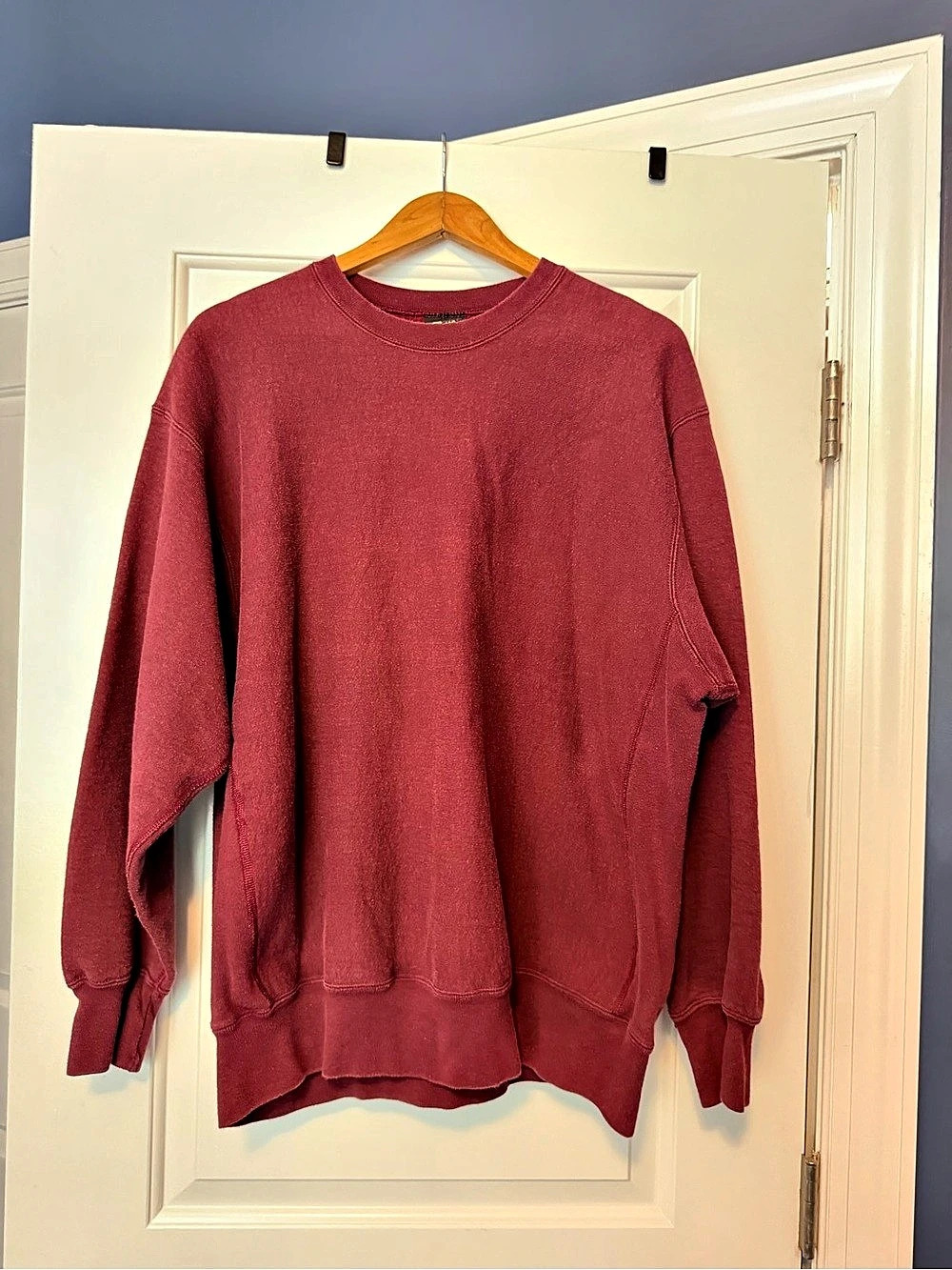 Soffe Classic Crew Sweatshirt Burgundy XL